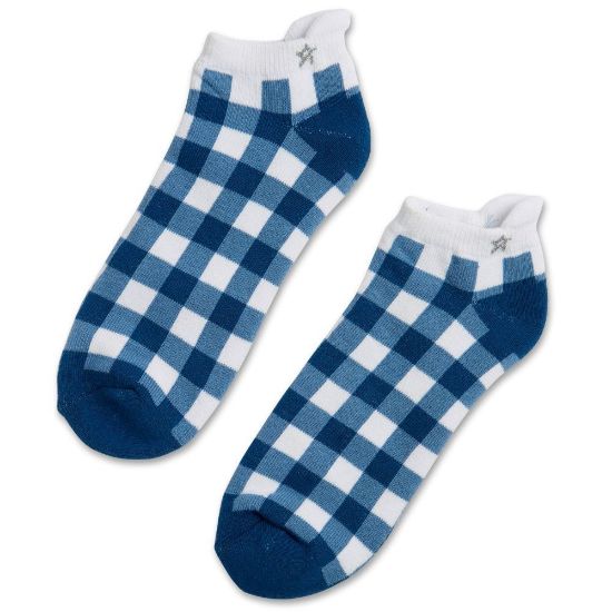 Picture of Swing Out Sister Yvonne Golf Socks - Gingham (2 Pair Pack)
