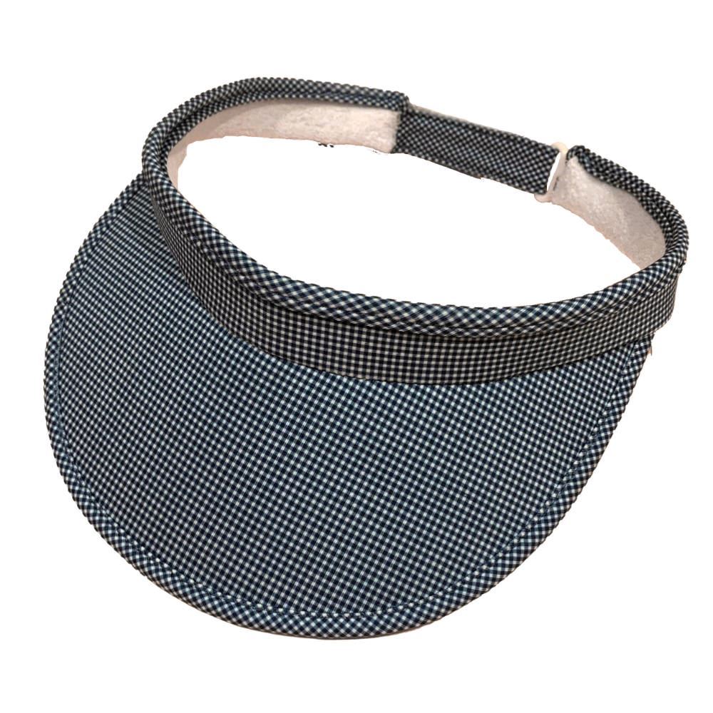 Swing Out Sister Yvette Pattern Golf Visor - Gingham
