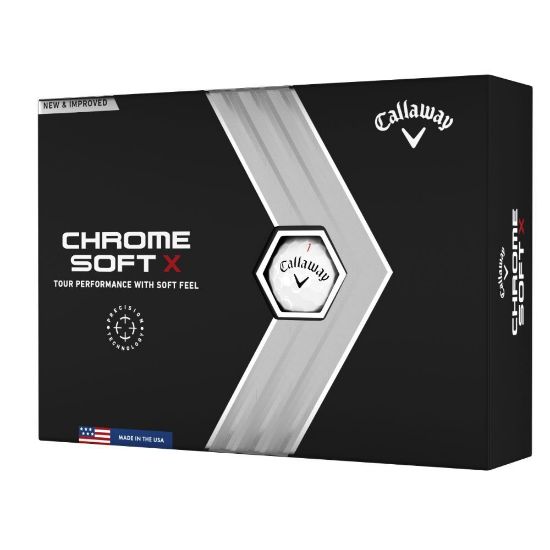 Picture of Callaway Chrome Soft X Golf Balls (2022)