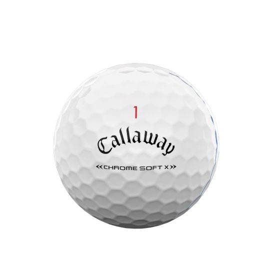 Picture of Callaway Chrome Soft X Triple Track Golf Balls (2022)