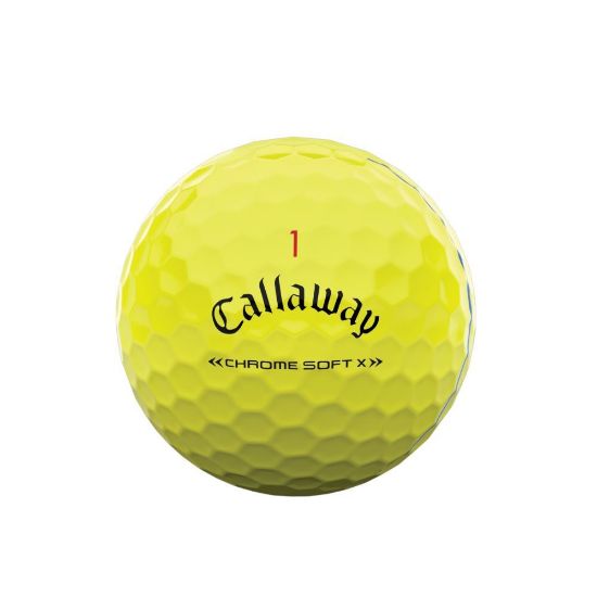 Picture of Callaway Chrome Soft X Triple Track Golf Balls (2022)