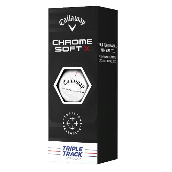 Picture of Callaway Chrome Soft X Triple Track Golf Balls (2022)