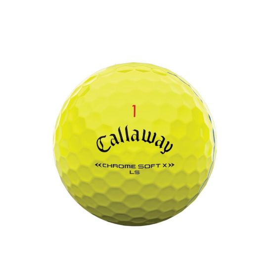 Picture of Callaway Chrome Soft X LS Triple Track Golf Balls (2022)