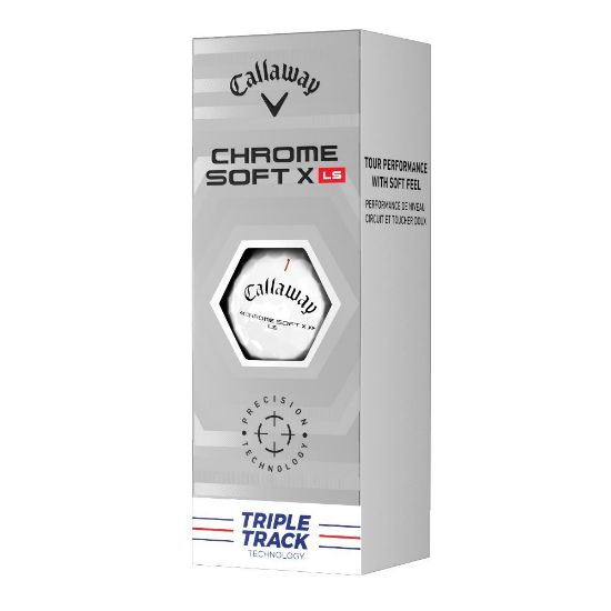 Picture of Callaway Chrome Soft X LS Triple Track Golf Balls (2022)
