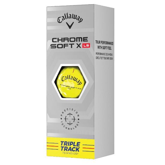 Picture of Callaway Chrome Soft X LS Triple Track Golf Balls (2022)