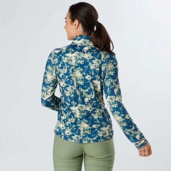 Picture of Swing Out Sister Celeste 1/4 Zip Golf Midlayer - Abstract