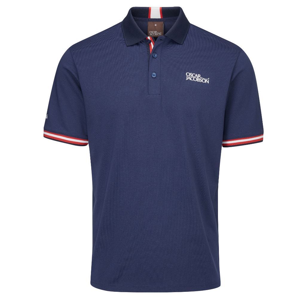 Oscar Jacobson Men's Durham Tour Golf Polo Shirt