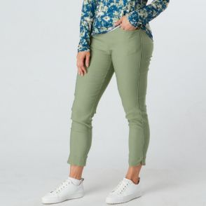 Picture of Swing Out Sister Danielle 7/8th Golf Trousers - Oli Green