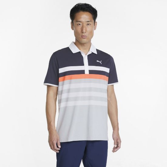 Picture of Puma Men's Cloudspun MATTR One Way Golf Polo Shirt