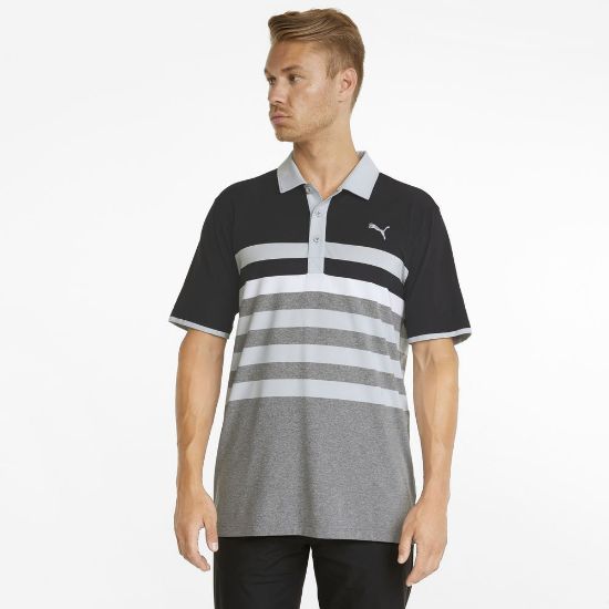 Picture of Puma Men's Cloudspun MATTR One Way Golf Polo Shirt