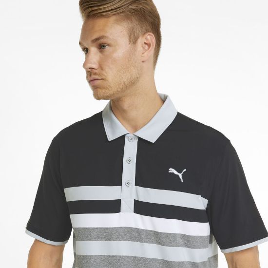 Picture of Puma Men's Cloudspun MATTR One Way Golf Polo Shirt