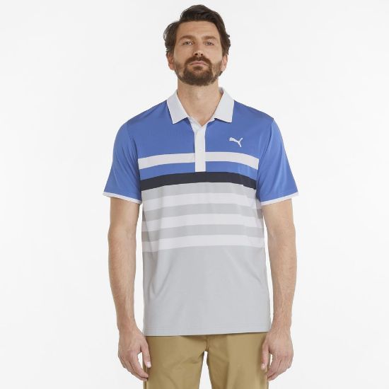 Picture of Puma Men's Cloudspun MATTR One Way Golf Polo Shirt