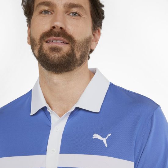 Picture of Puma Men's Cloudspun MATTR One Way Golf Polo Shirt