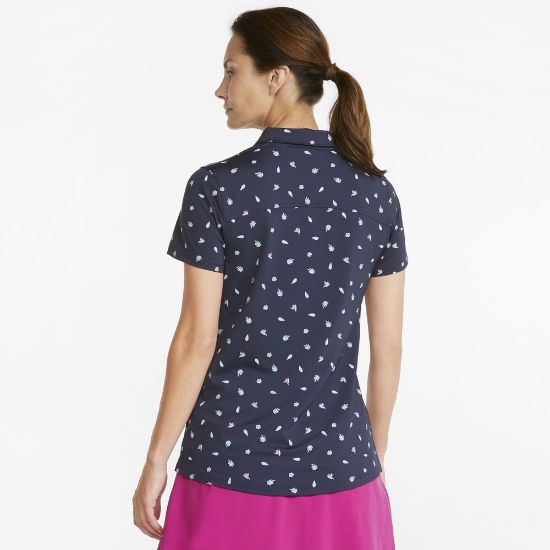 Picture of Puma Ladies MATTR Tropics Golf Polo Shirt