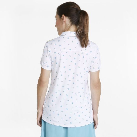 Picture of Puma Ladies MATTR Tropics Golf Polo Shirt
