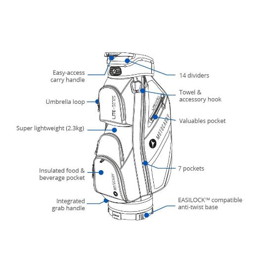 Picture of Motocaddy 2022 Lite Series Golf Cart Bag