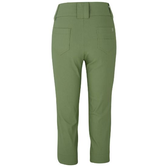 Picture of Swing Out Sister Estelle Pull On Golf Capri - Oli Green
