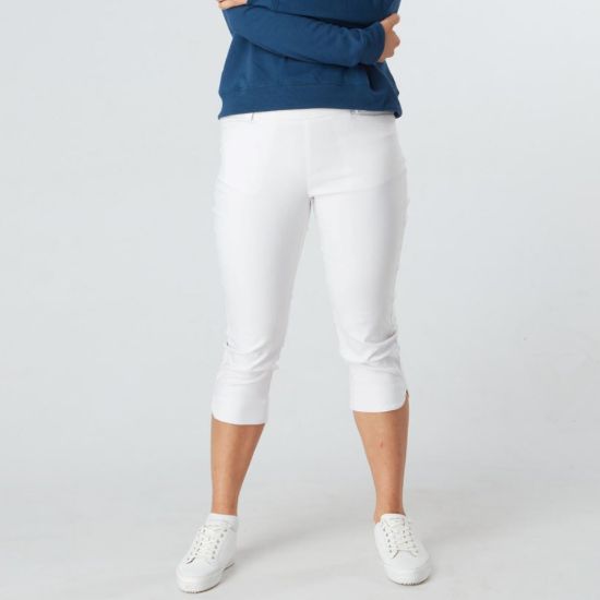 Picture of Swing Out Sister Estelle Pull On Golf Capri - White