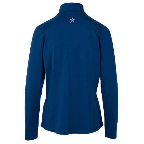 Picture of Swing Out Sister Celeste 1/4 Zip Golf Midlayer - Atlantic Blue