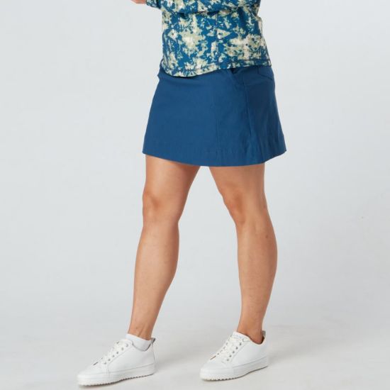 Picture of Swing Out Sister Stella Pull On Golf Skort - Atlantic Blue