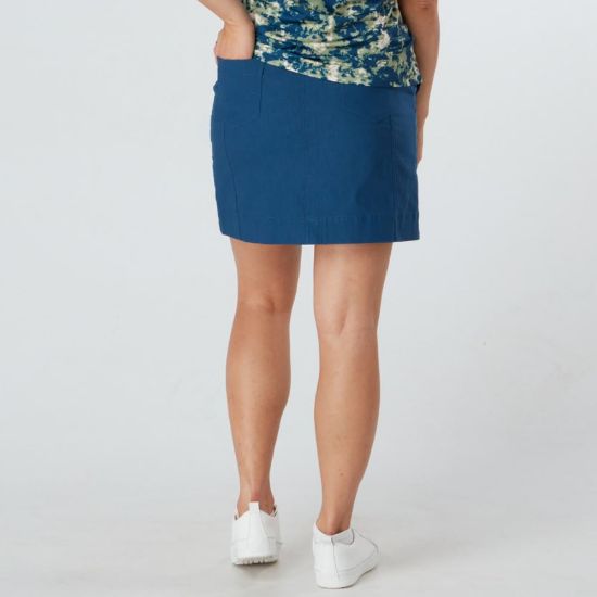 Picture of Swing Out Sister Stella Pull On Golf Skort - Atlantic Blue