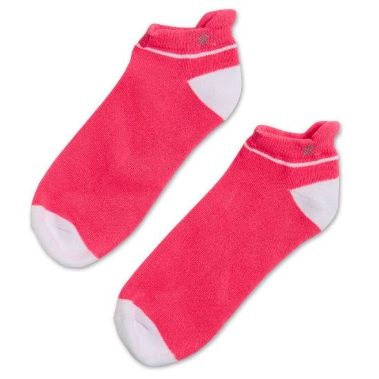 Picture of Swing Out Sister Yvonne Golf Socks - Pink Glow (2 Pair Pack)