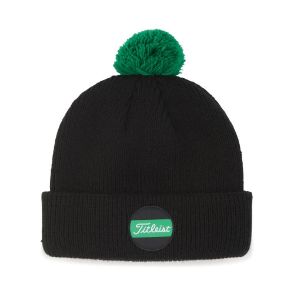 Picture of Titleist Men's Shamrock Boardwalk Pom Pom Golf Beanie Hat