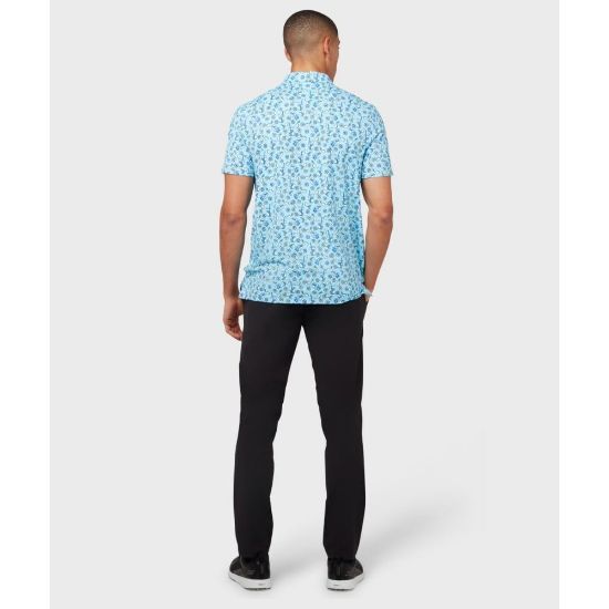 Picture of Original Penguin Men's Allover Lemonade Print Golf Polo Shirt