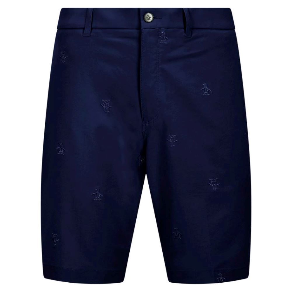 Original Penguin All Over  'Pete' Emoridered Golf  Shorts - Waist 32" & 36" Only