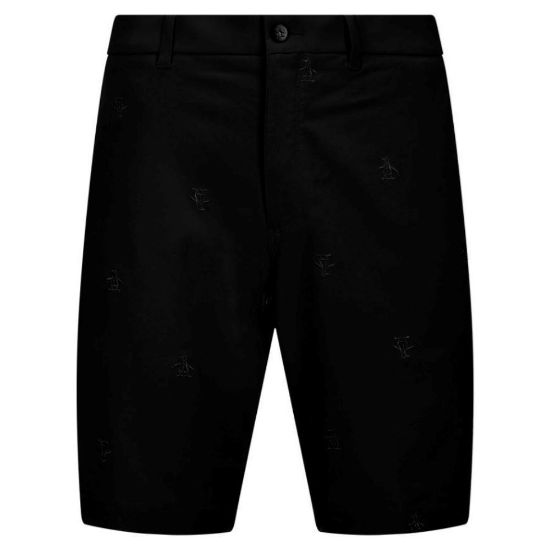 Picture of Original Penguin All Over  'Pete' Emoridered Golf  Shorts - Waist 32" & 36" Only
