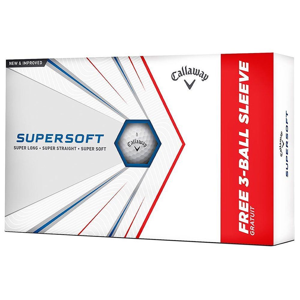 Callaway Supersoft Golf Balls - 15 Ball Pack